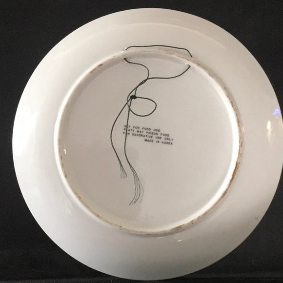 Vintage decorative TEXAS the Lonestar State wall hanging plate 7-in Decor - Picture 3 of 6